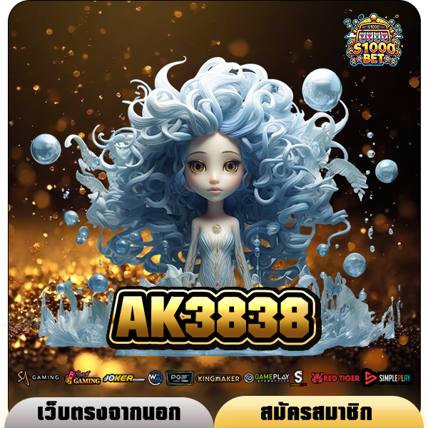 AK3838 ทางเข้า สล็อตกระแสนิยม เล่นง่ายกำไรไว ไม่ต้องลุ้นนาน